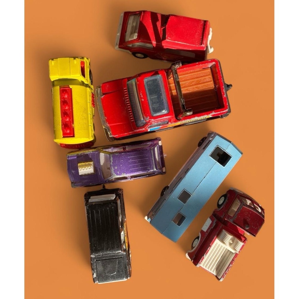 Vintage Tootsie Car lot of 7